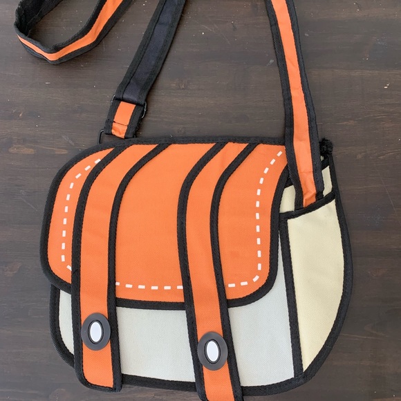 Handbags - 2D cartoon crossbody bag